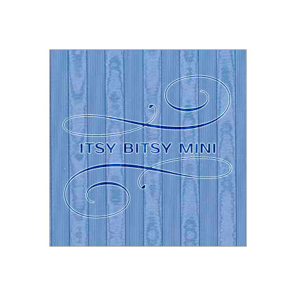 blue moire miniature dollhouse wallpaper #color_cornflowerblue
