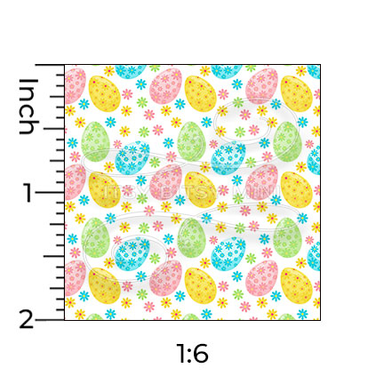 Easter Egg Toss - Dollhouse Wallpaper