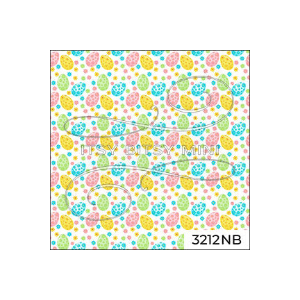 Easter Egg Toss - Dollhouse Wallpaper