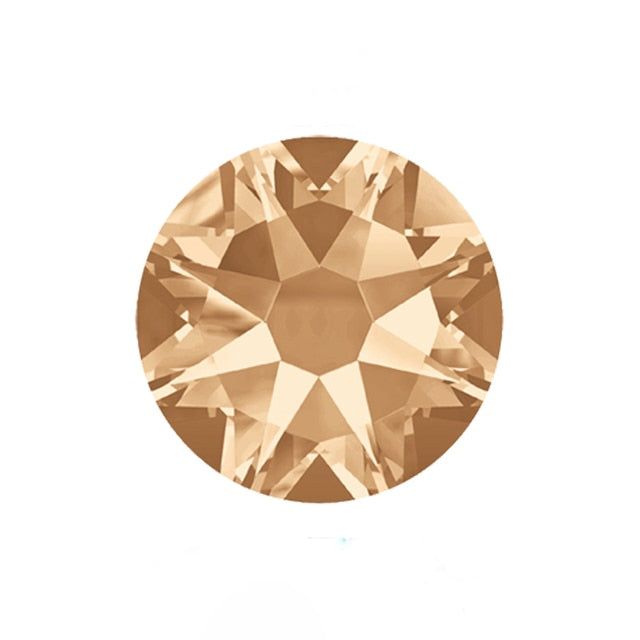 Light-Colorado-Topaz-Itsy-Bitsy-Mini-Small-Non-Hotfix-Crystal-Rhinestones#color_wheat