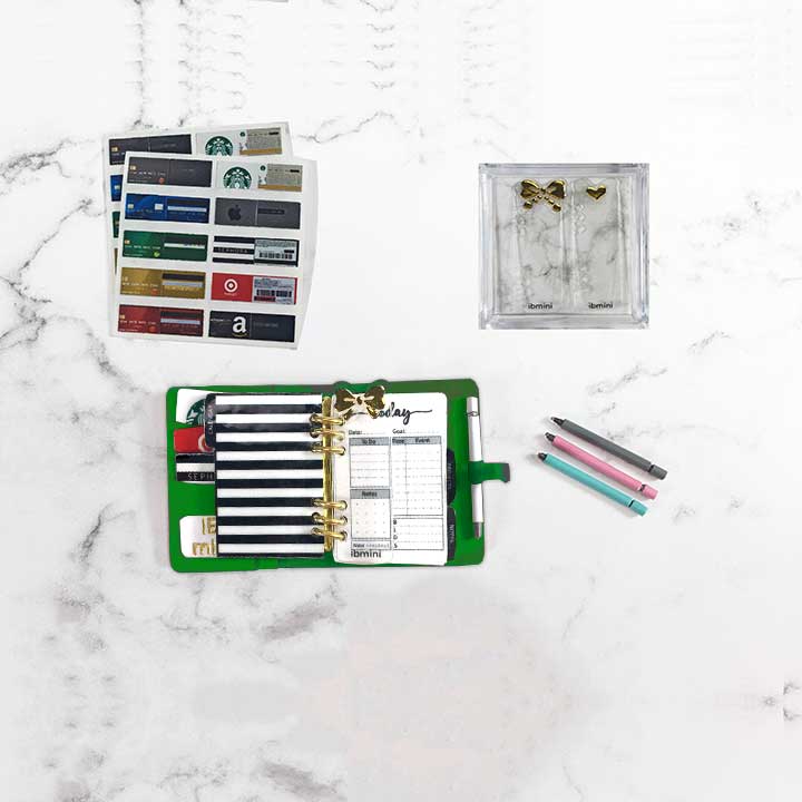 green dollhouse planner bundle#color_green