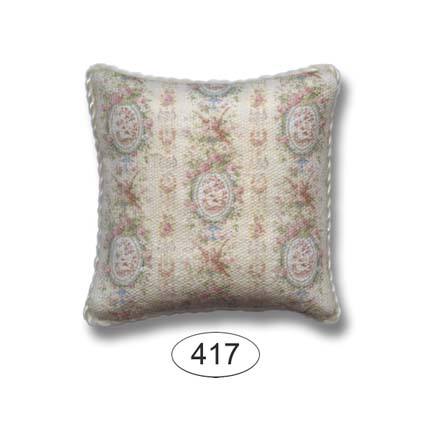 Victoriana Dot Dollhouse Pillow