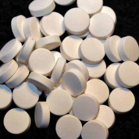 White Plain Medicine Pill Tablets