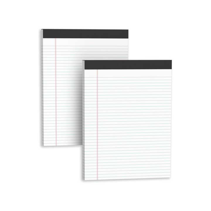 1:12 White Note Pad Qty 2 - Dollhouse Miniature