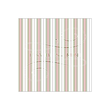 victorian stripe dollhouse wallpaper #color_salmon