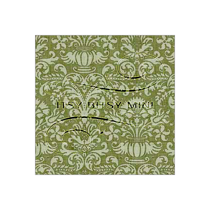olive-green-victorian-damask-dollhouse-wallpaper #color_olivegreen