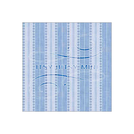 blue-stripe-dollhouse-wallpaper #color_cornflowerblue