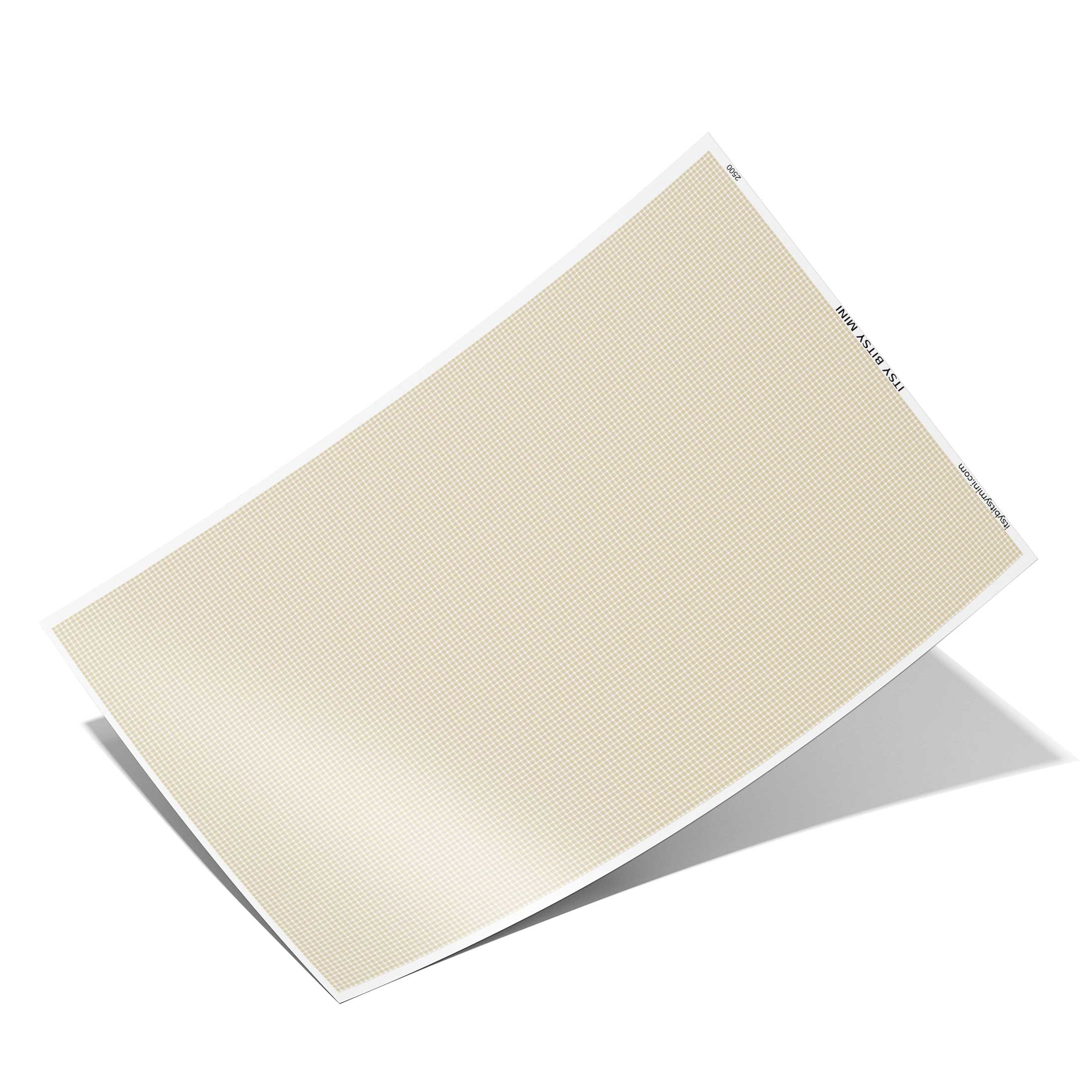 beige-plaid-check-dollhouse-wallpaper-full-sheet #color_beige