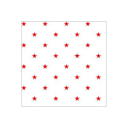 patriotic-red-stars-white-background-dollhouse-wallpaper #color_red