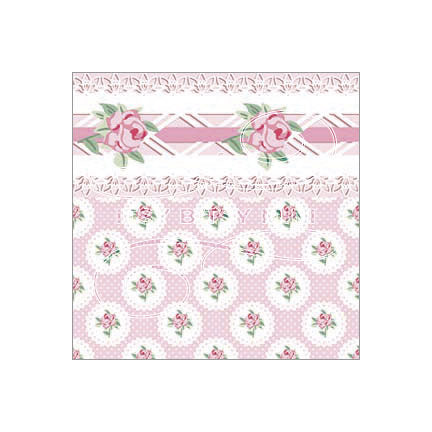 pink-rose-lace-dollhouse-wallpaper-border #color_pink