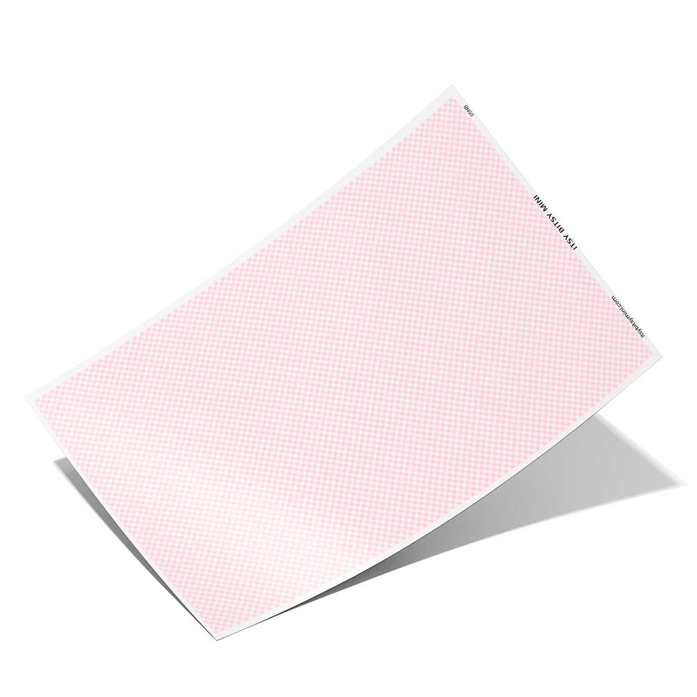 pink-diagonal-plaid-dollhouse-wallpaper-sheet #color_pink