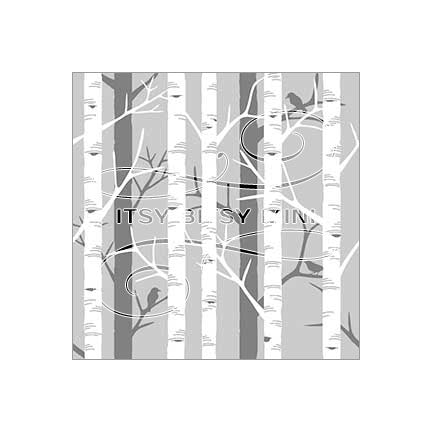 birch-tree-trunk-dollhouse-wallpaper-gray #color_gray