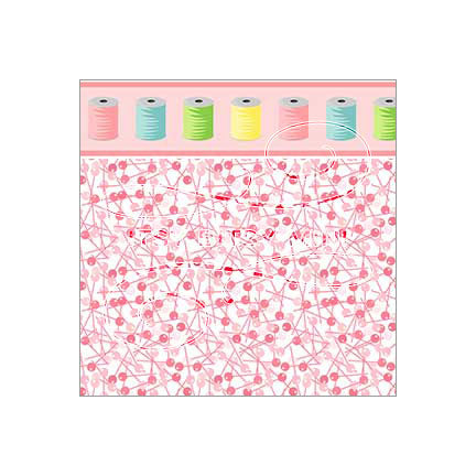 dark-pink-pin-spool-border-dollhouse-wallpaper#color_darkpink