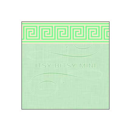 light-green-greek-key-border-dollhouse-wallpaper #color_lightgreen