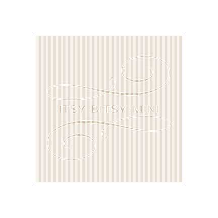 light beige stripe dollhouse wallpaper #color_wheat