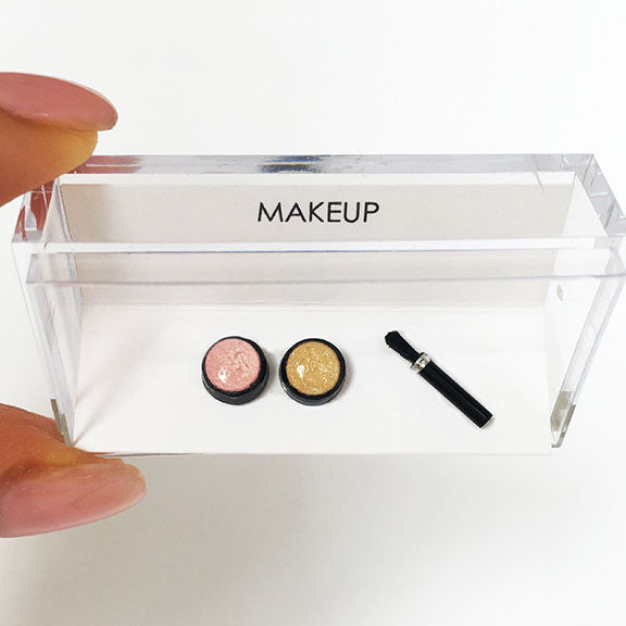 Blush with Loose Translucent Powder with Brush - Dollhouse Makeup