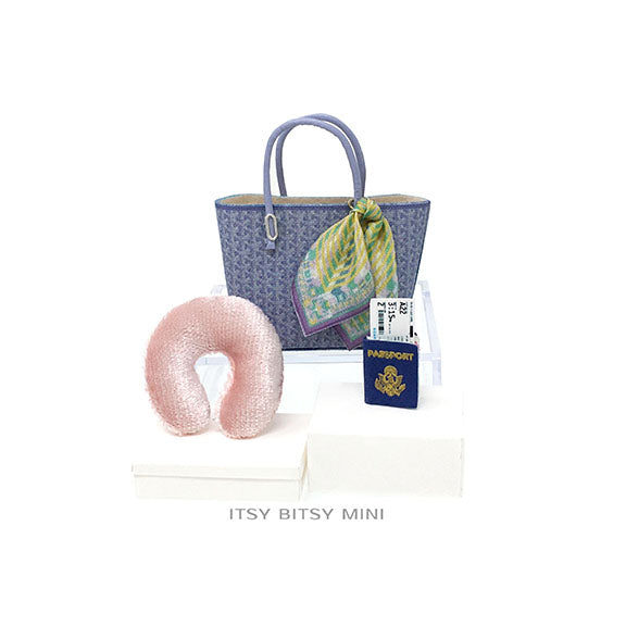On the Go Tote Bag in Periwinkle main image 0