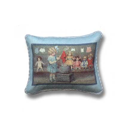 little-girl-hanging-doll-clothes-dollhouse-miniature-pillow