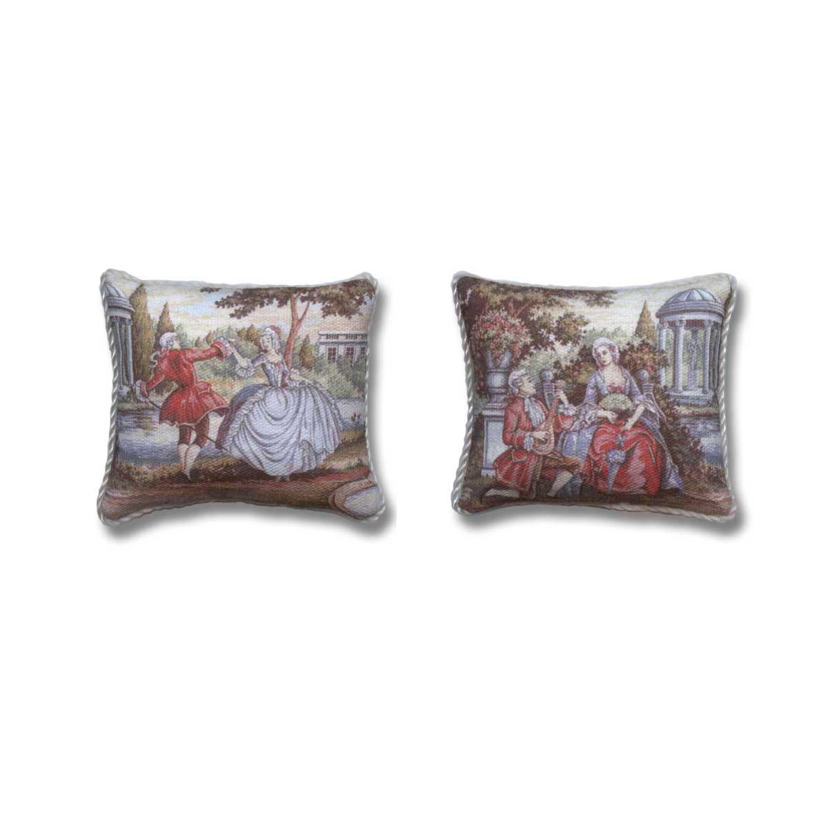 Romantic Dollhouse Miniature Pillows #style_both-pillows