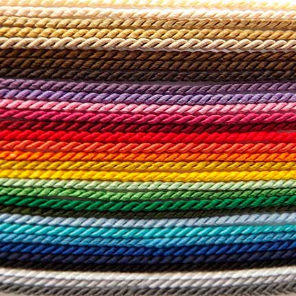 Tiny Twisted Cord Trim - Red Colors
