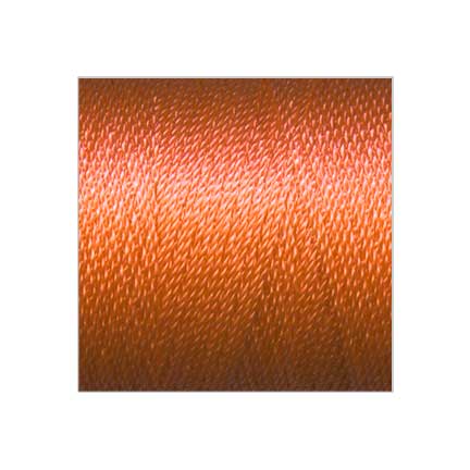 coral-orange-1mm-twisted-thread-trim #color_coral