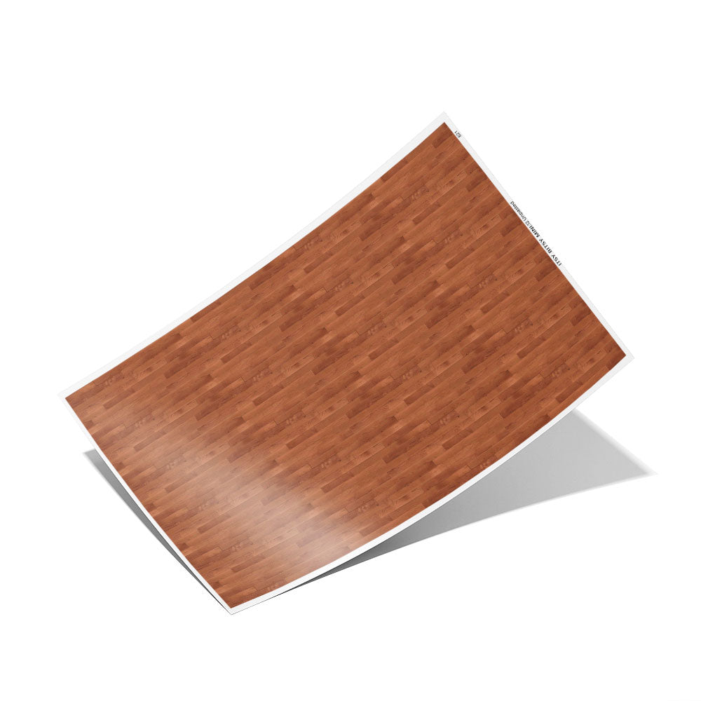 brown hard wood flooring dollhouse wallpaper full sheet #color_brown