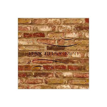 tumbled brick dollhouse wallpaper #color_brown