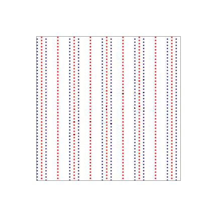Patriotic Star Stripe - Dollhouse Wallpaper
