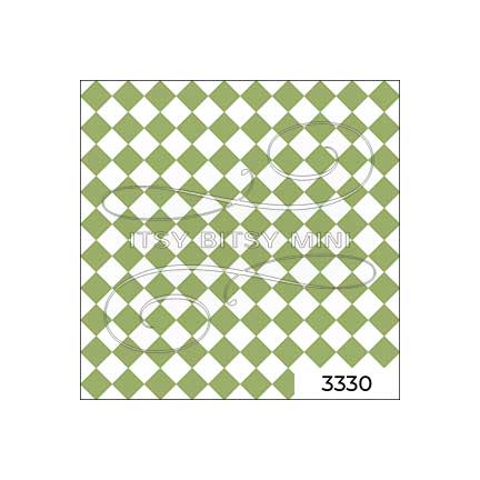 light green diamond tile dollhouse wallpaper#color_yellowgreen