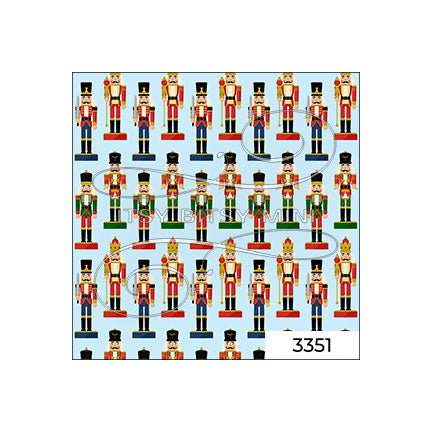 blue toy soldier dollhouse wallpaper#color_cornflowerblue