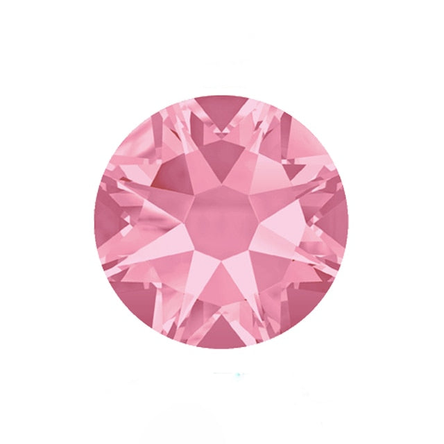 Light-Pink-Rose-Itsy-Bitsy-Mini-Small-Non-Hotfix-Crystal-Rhinestones#color_pink