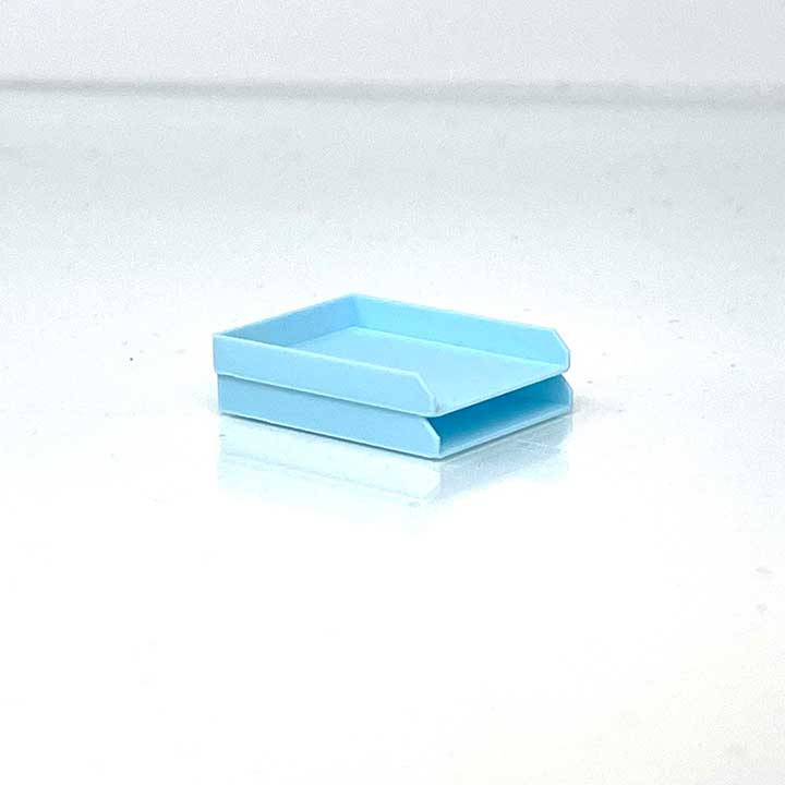 Paper Tray Set of 2 - Dollhouse Miniature - 1:12