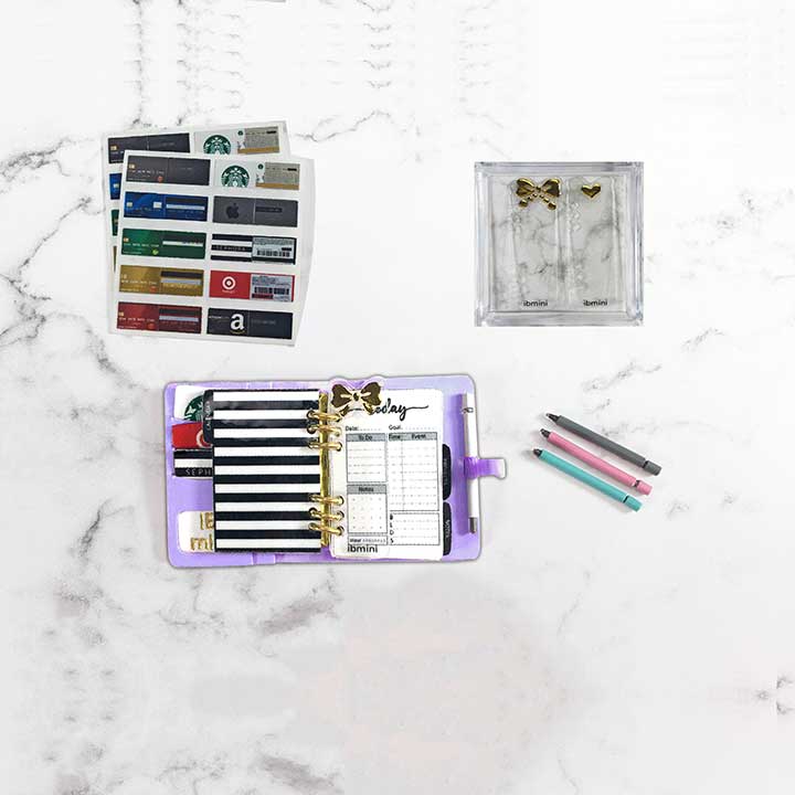 lavender purple dollhouse planner bundle#color_lavender
