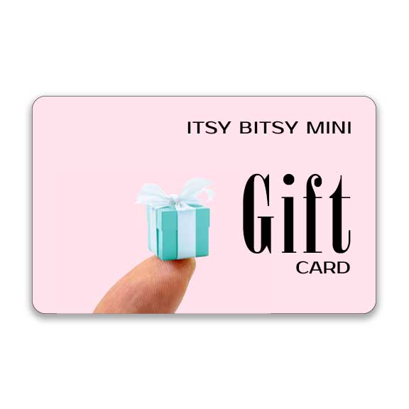 Pink Itsy Bitsy Mini Gift Card