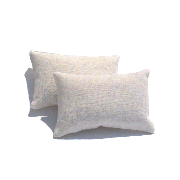 Bed Pillows - Set of 2 - Dollhouse Miniature Pillow