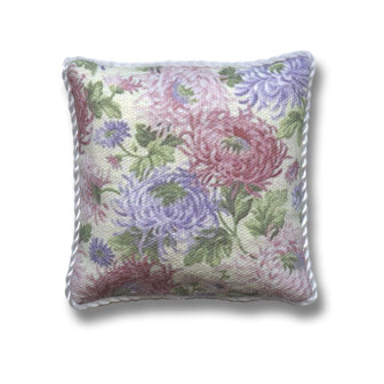 Chrysanthemum Floral Dollhouse Pillow