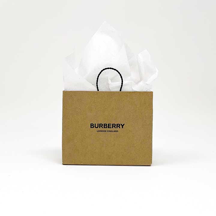 Schwarz-gelb karierte Handtasche mit Geldbörse - Puppenhausminiatur