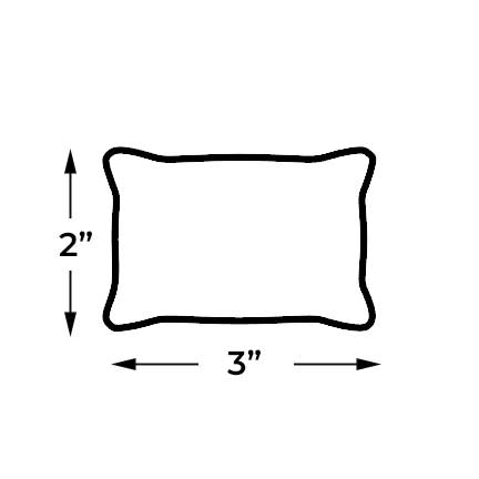 six inch scale rectangle pillow dimensions#scale_1:6