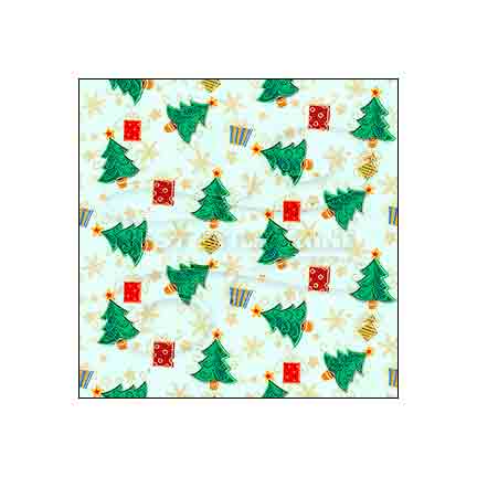 Christmas Tree Toss - Dollhouse Wallpaper