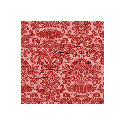 red-victorian-damask-dollhouse-wallpaper-swatch #color_red