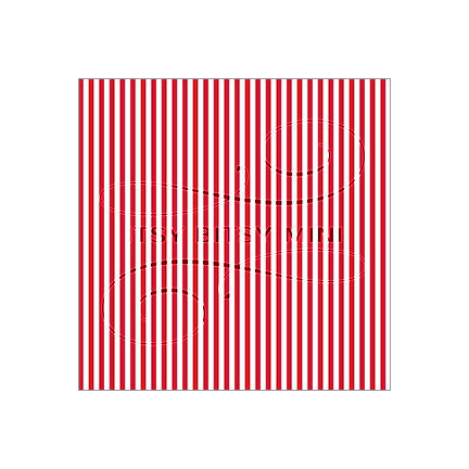 patriotic-red-white-thin-stripe-dollhouse-wallpaper #color_red