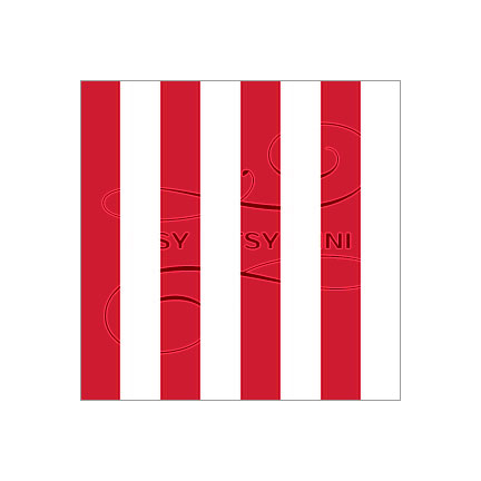 patriotic-red-white-thick-stripe-dollhouse-wallpaper #color_red