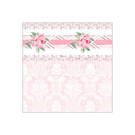 pink-damask-rose-border-dollhouse-wallpaper #color_pink