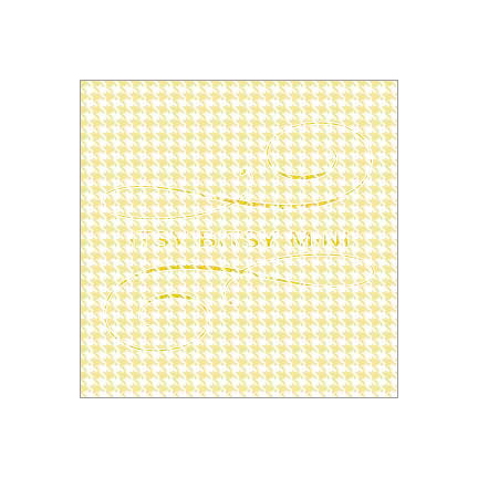 houndstooth-pattern-dollhouse-wallpaper-yellow #color_yellow