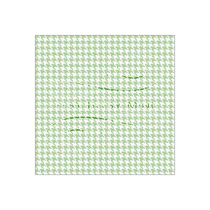 houndstooth-pattern-dollhouse-wallpaper #color_yellowgreen