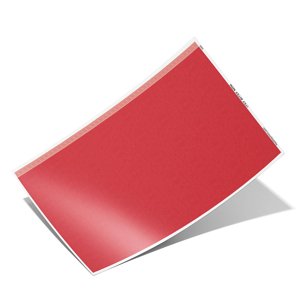 red-greek-key-border-dollhouse-wallpaper-sheet #color_red