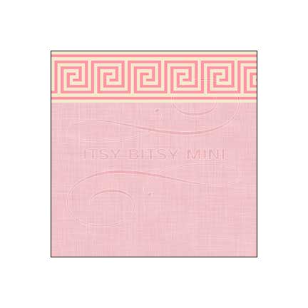 pink-greek-key-border-dollhouse-wallpaper #color_pink