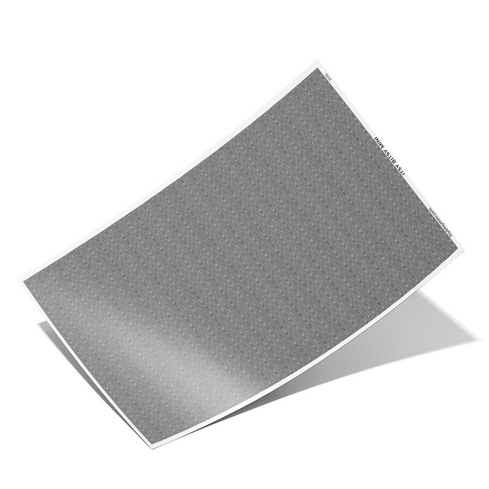 gray moire stripe full sheet dollhouse wallpaper #color_gray