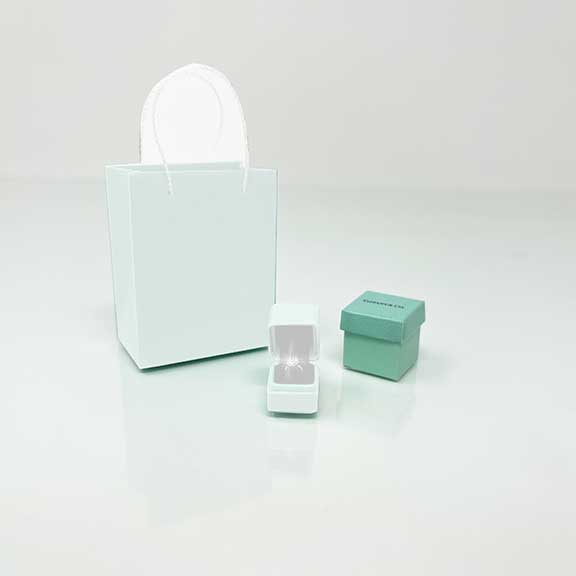 Tiffany Jewelry Shopping Bag and Ringbox | 1:6