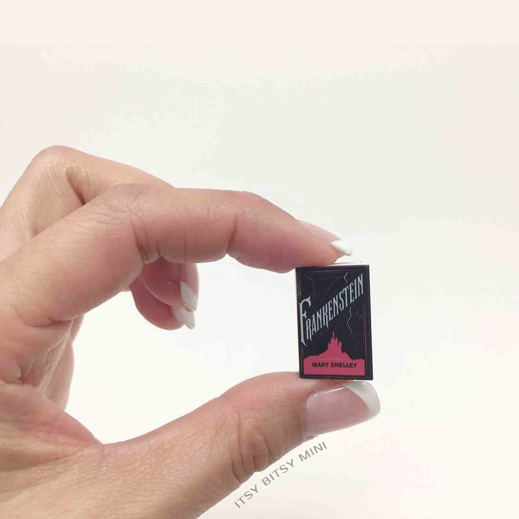 Dollhouse Micro Miniature Book with Readable Pages